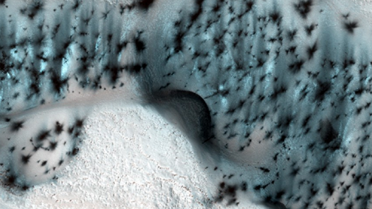 Nasa yayınladı! İşte Mars'ın kış görüntüsü