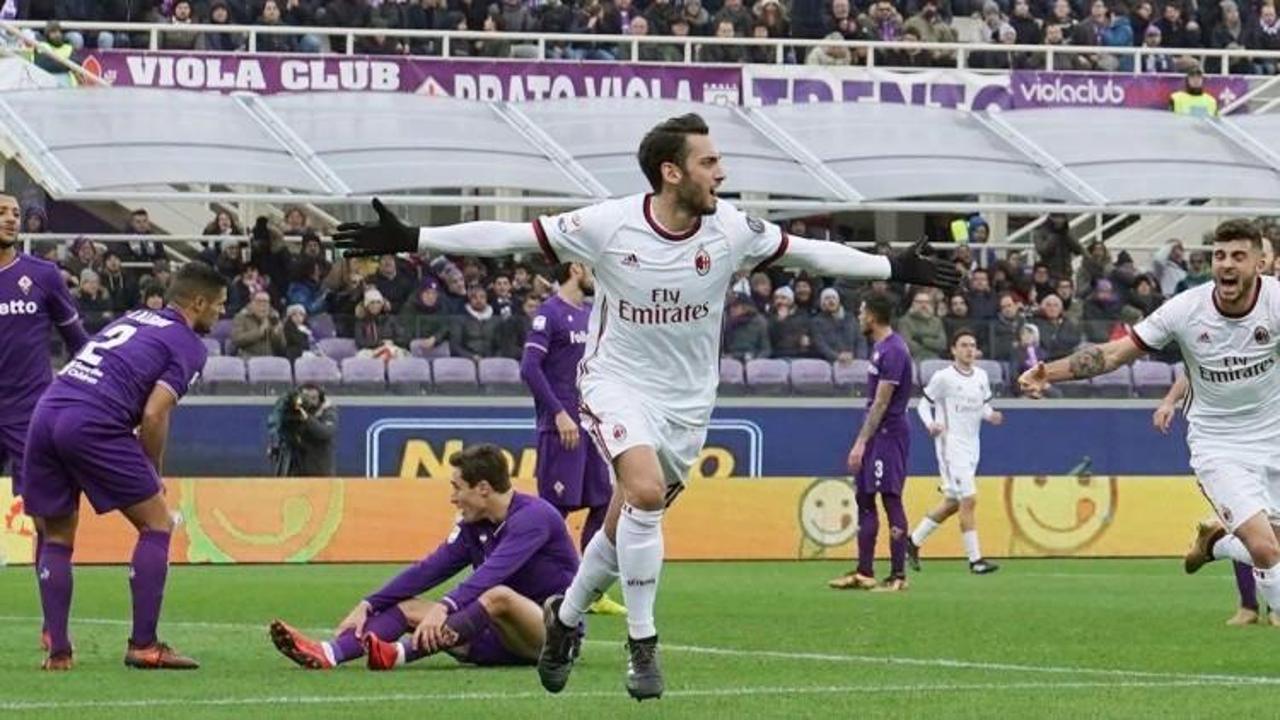 Çalhanoğlu'nun golü Milan'a puanı getirdi!