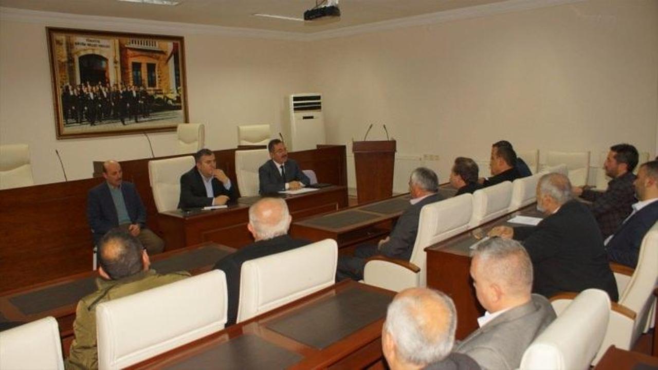 Başkan Acehan, esnaf odaları temsilcileriyle buluştu