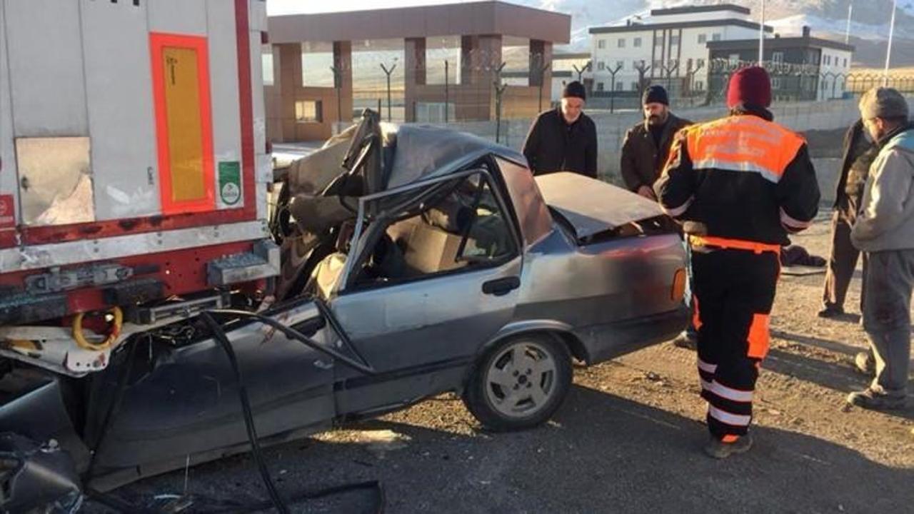 Ağrı'da korkun&ccedil; kaza!