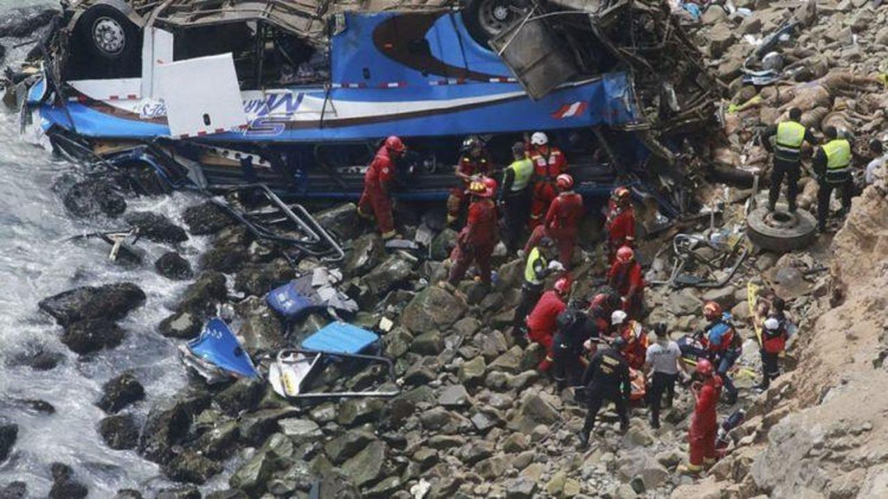 Peru'da facia! &Ccedil;ok sayıda &ouml;l&uuml; ve yaralı var