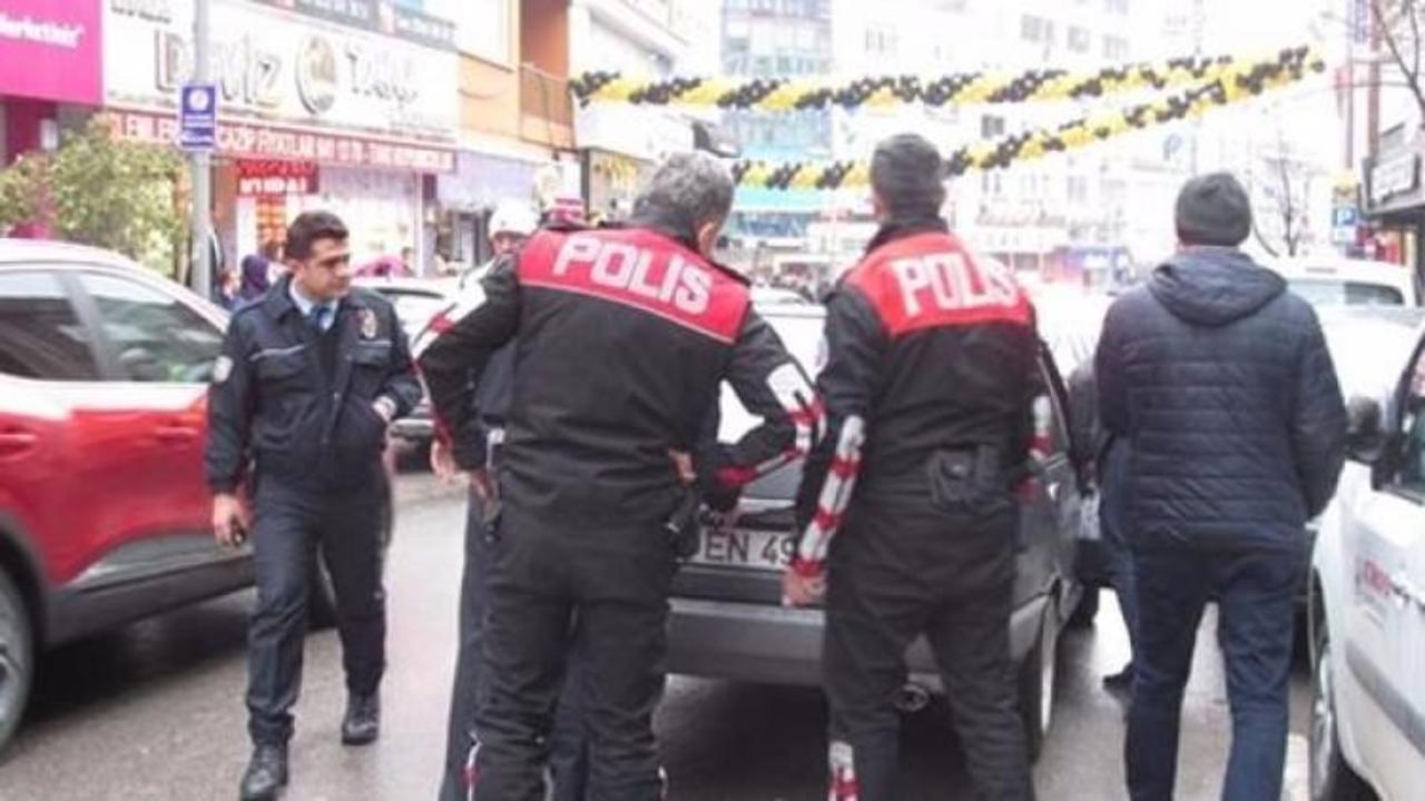Şehir magandası polisi harekete ge&ccedil;irdi