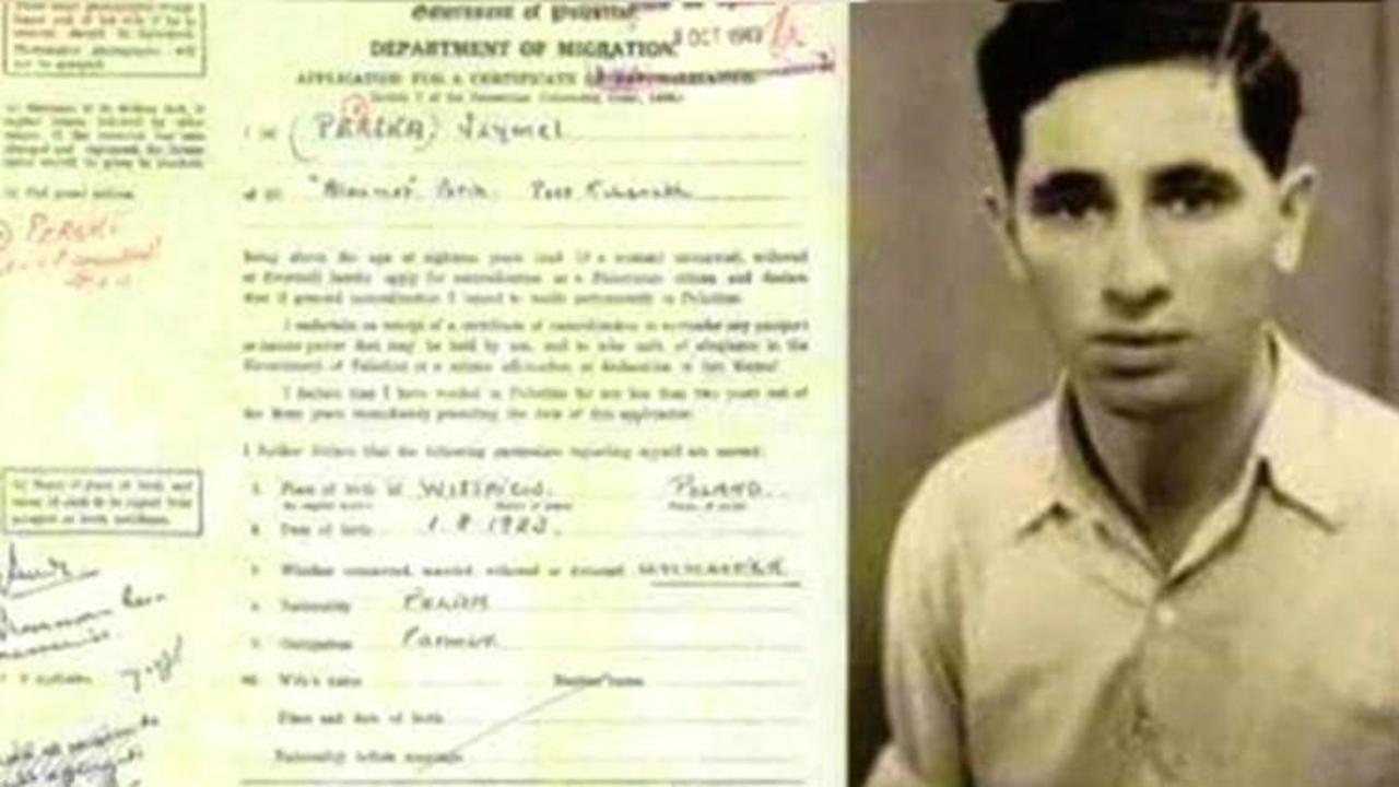 Şimon Peres'in vatandaşlık başvurusu ortaya &ccedil;ıktı
