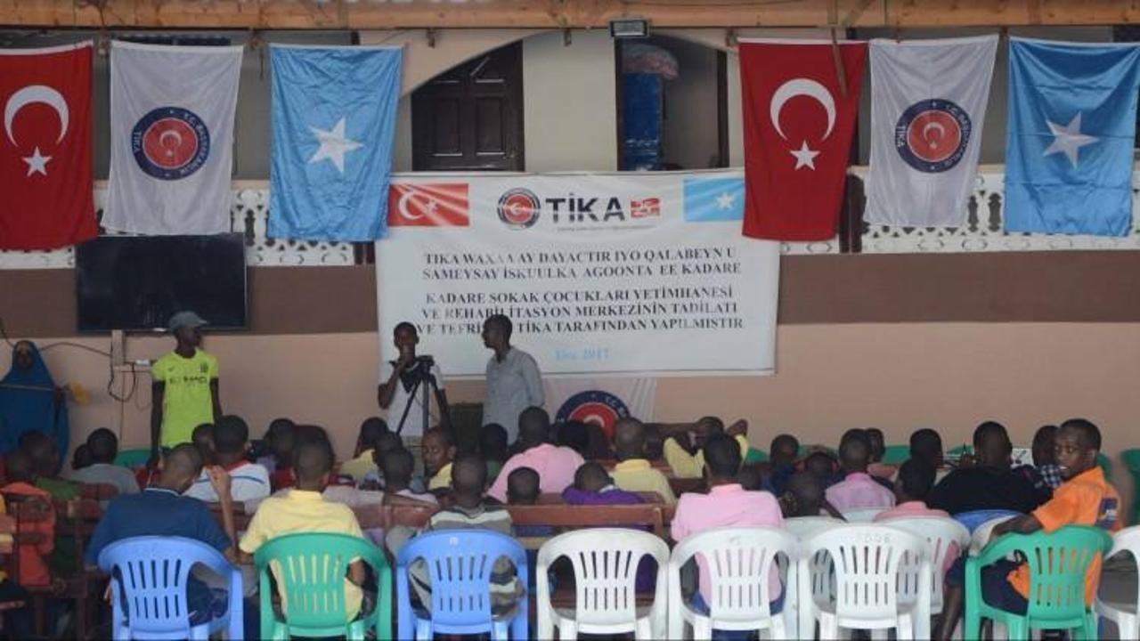Somali’de Sokak Çocukları Yetimhanesi'ne destek