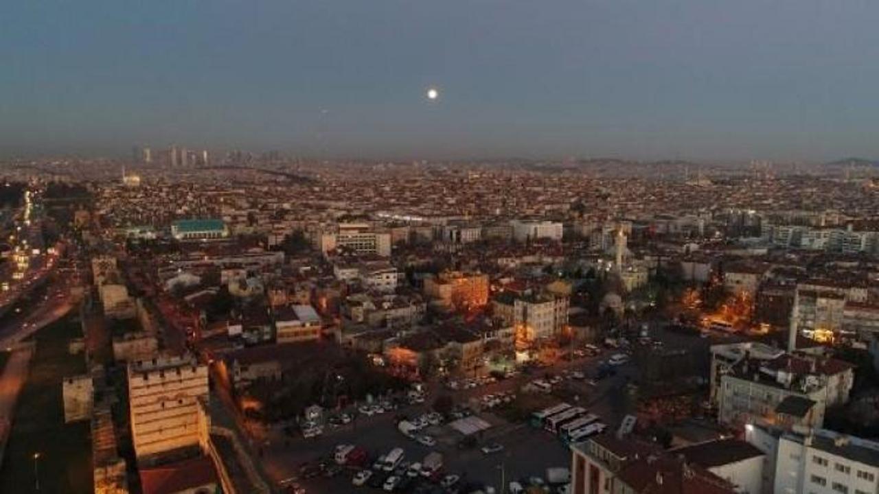 'Süper Ay' İstanbul semalarında