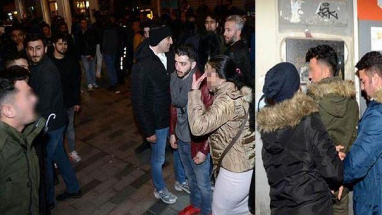 Taksim'de tacizci böyle yakalandı!