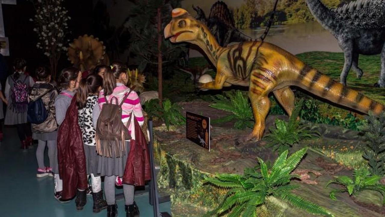 Dinozorlardan s&ouml;mestr s&uuml;rprizi!