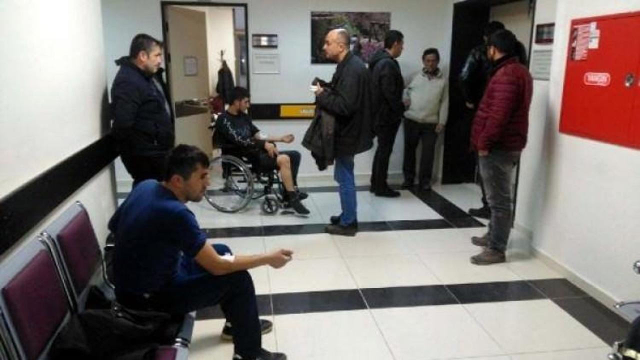 Eskişehir'de işçi servisi devrildi: 8 yaralı