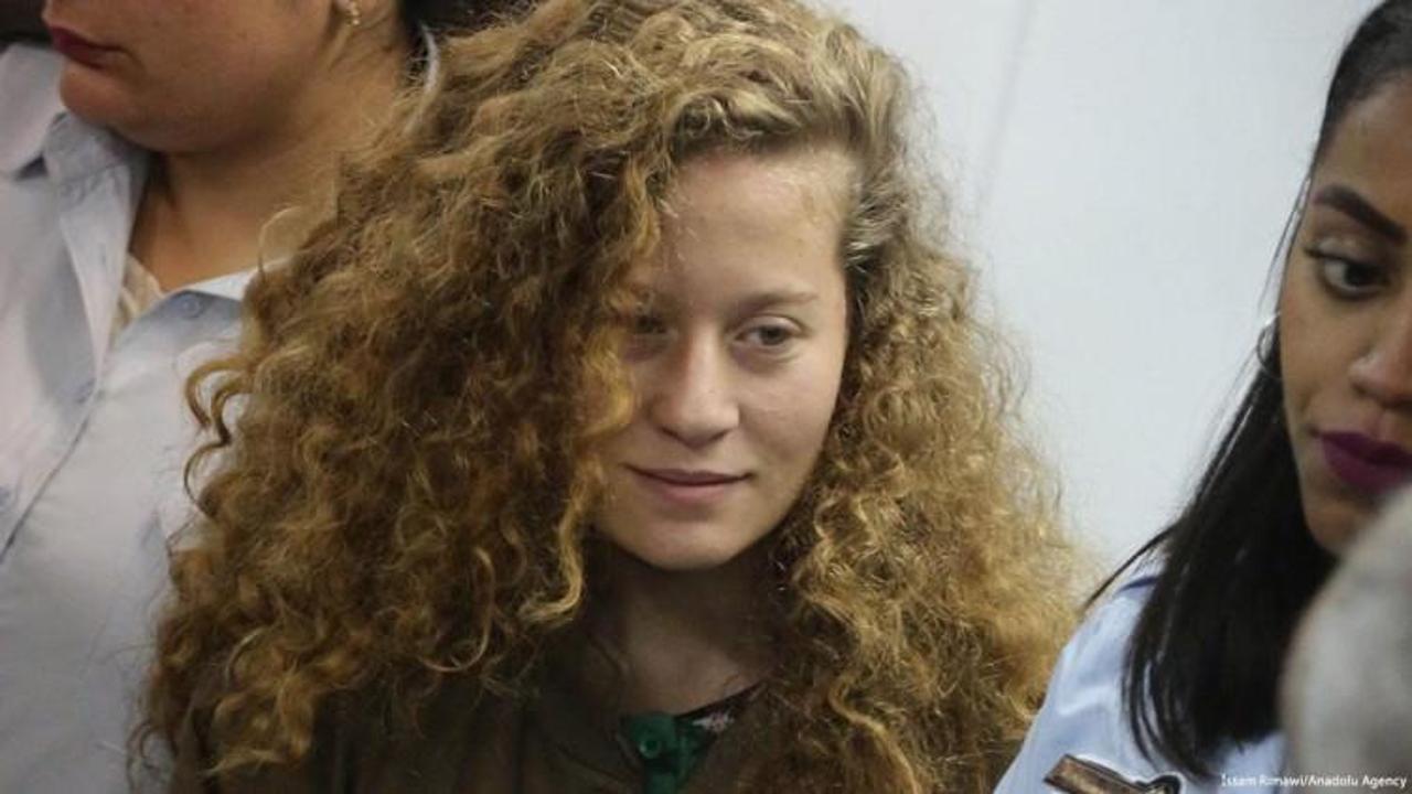 "Filistinli cesur kız"ın hapsi isteniyor