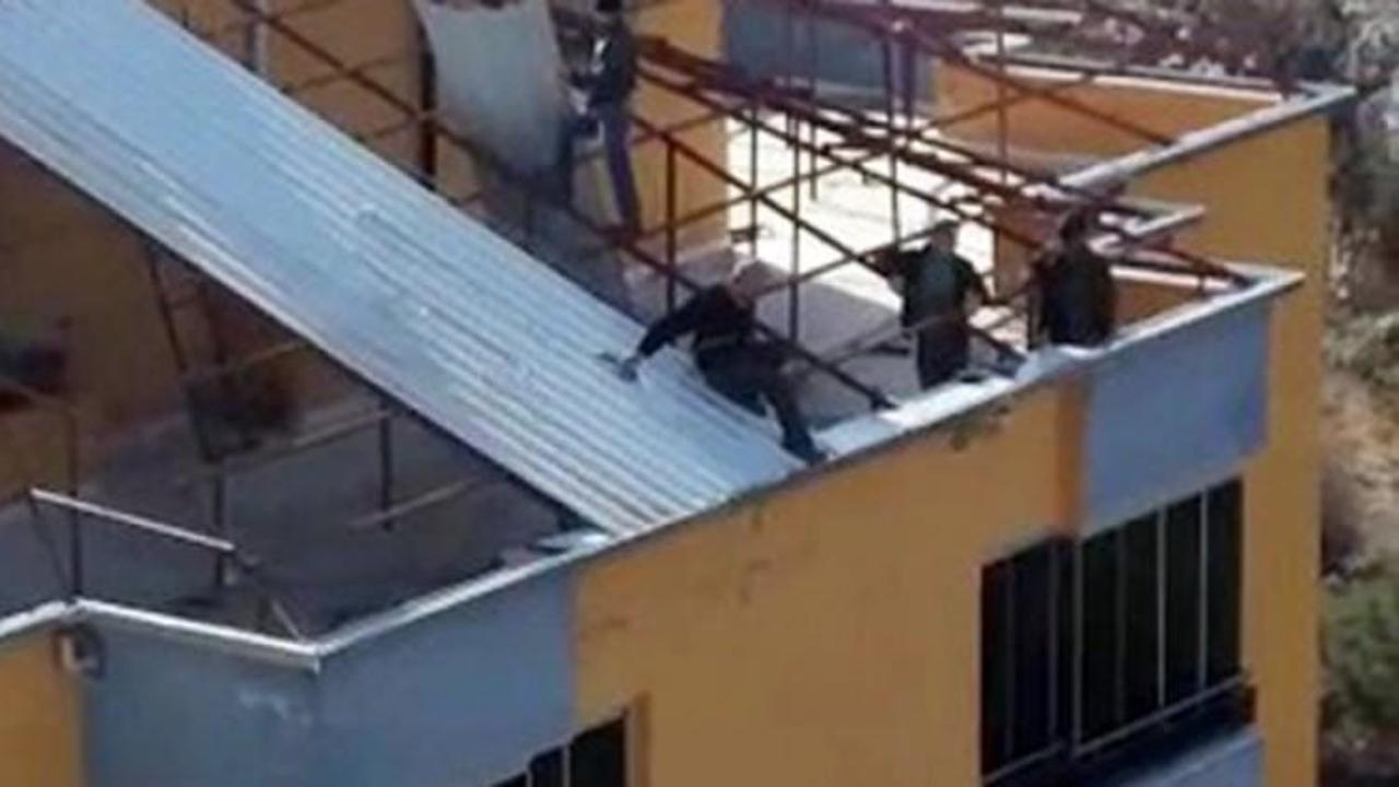 İş g&uuml;venliğini hi&ccedil;e saydı, cambazlık yaptı