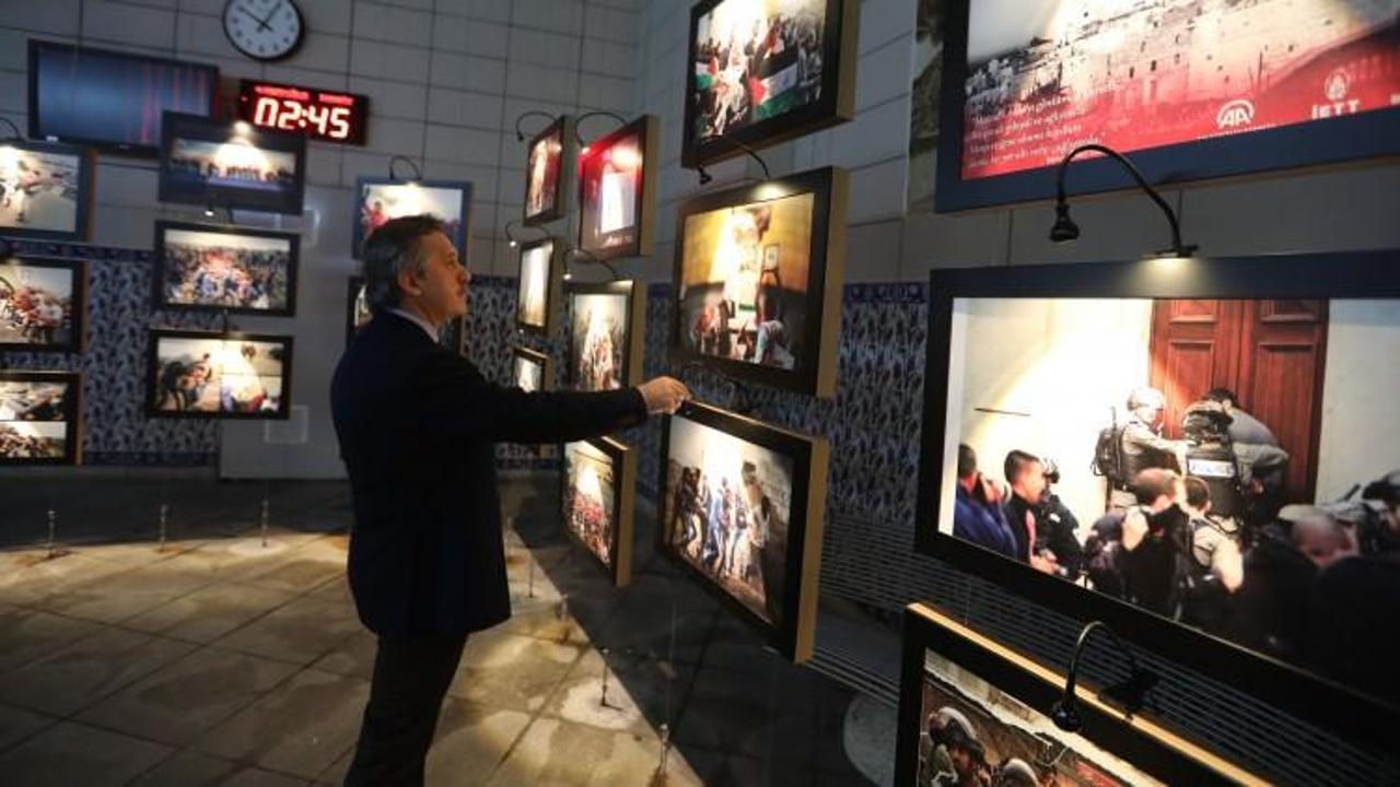 'Kudüs’e Sahip Çık' konulu fotoğraf sergisi açıldı