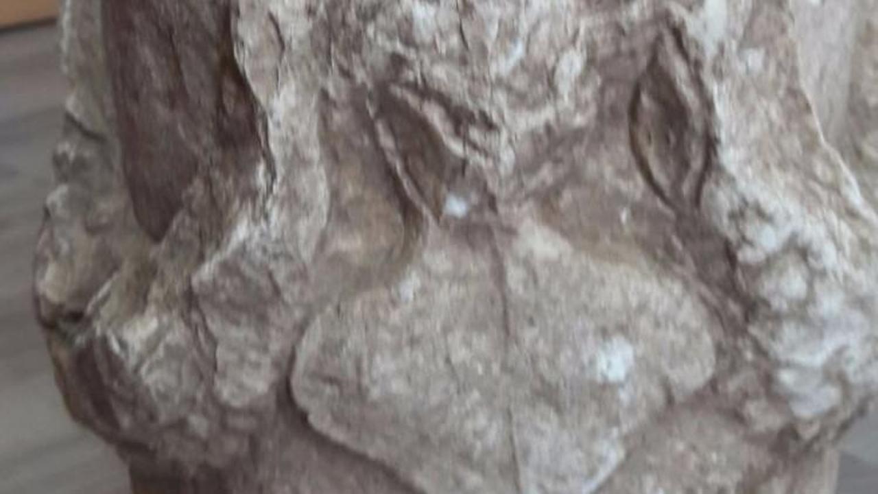 Okul m&uuml;d&uuml;r&uuml; tarihi eser buldu 