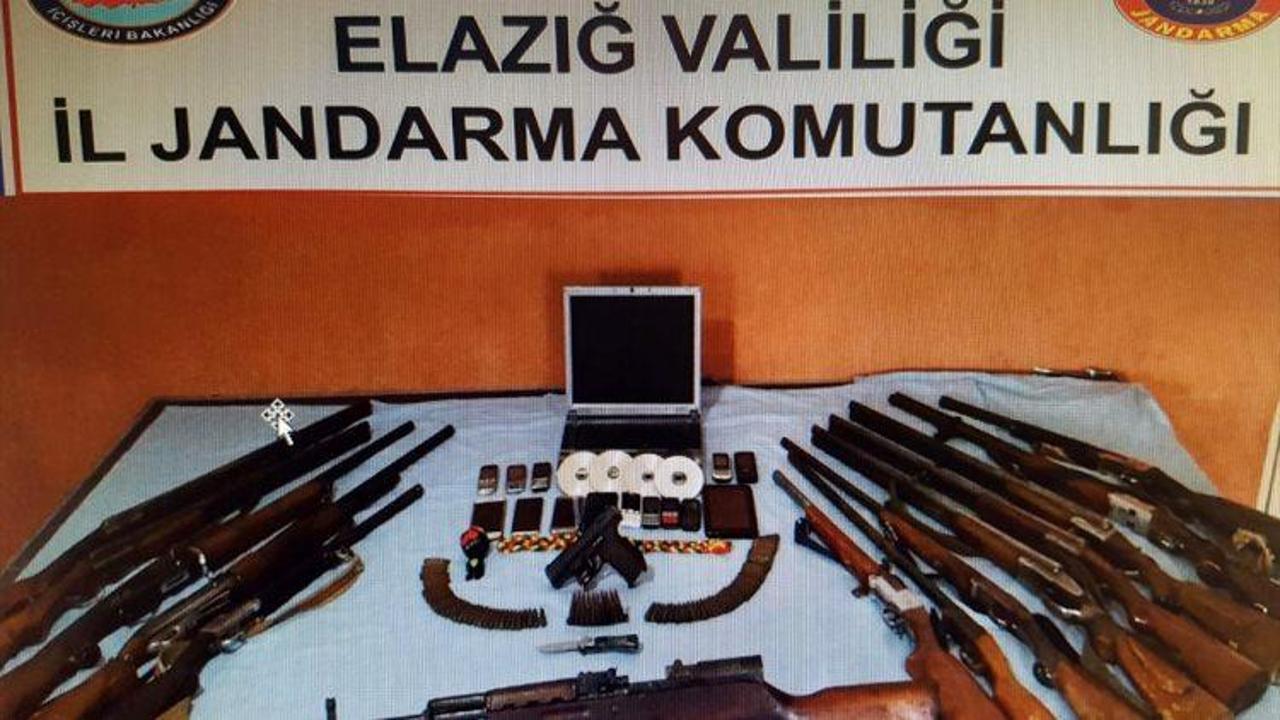 Elazığ ve Diyarbakır'da terör örgütü operasyonu