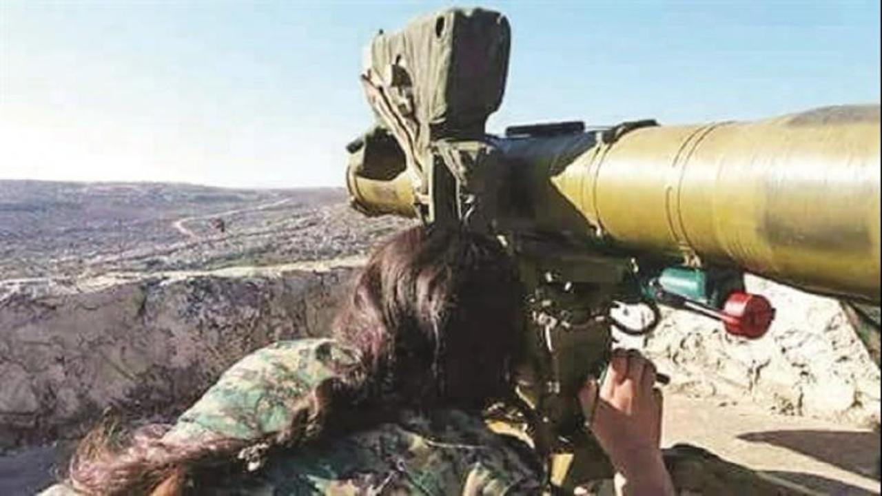 ABD'nin PKK'ya verdiği silahlar görüntülendi