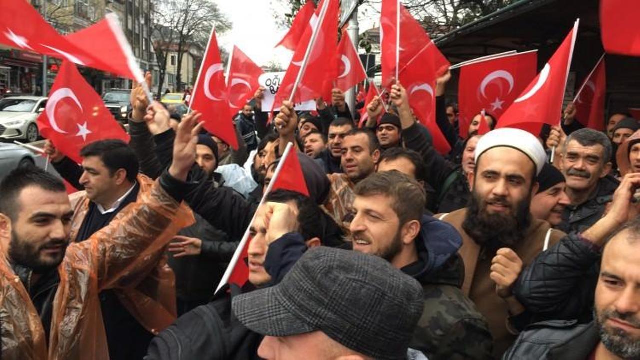 Afrin'e g&ouml;n&uuml;ll&uuml; gitmek i&ccedil;in dilek&ccedil;e yağıyor!