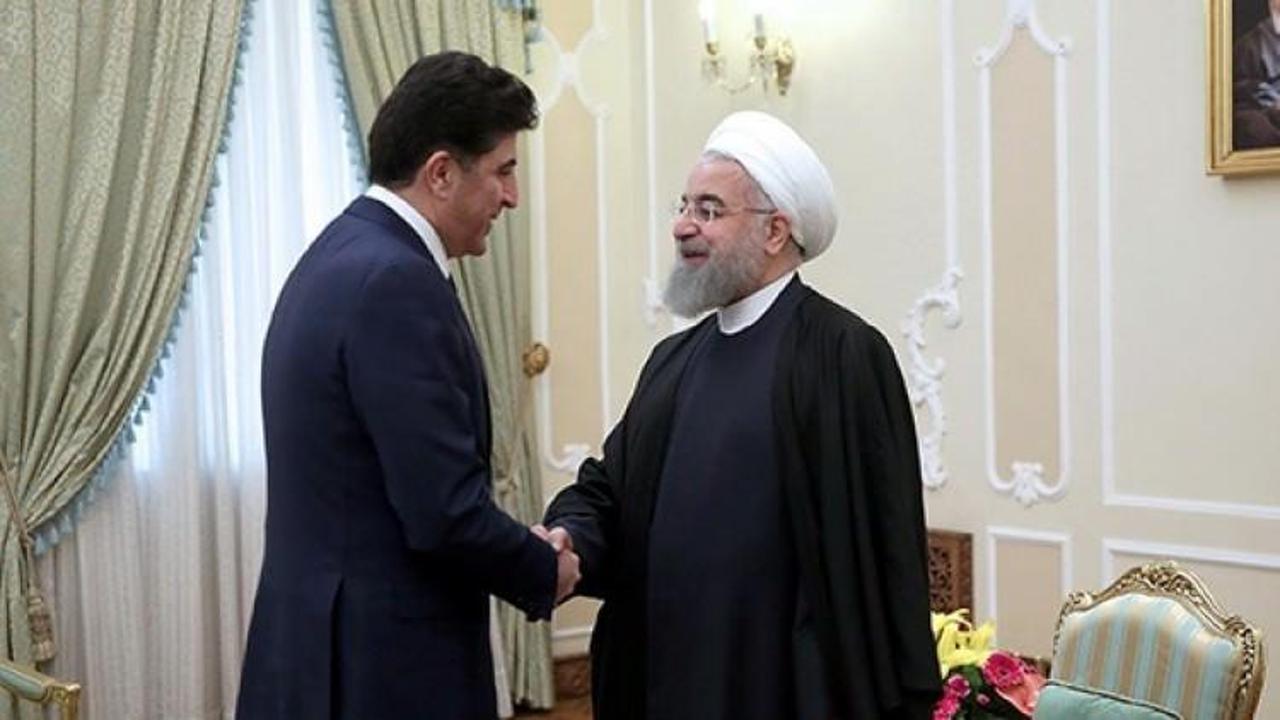 Barzani ve Ruhani'den kritik görüşme