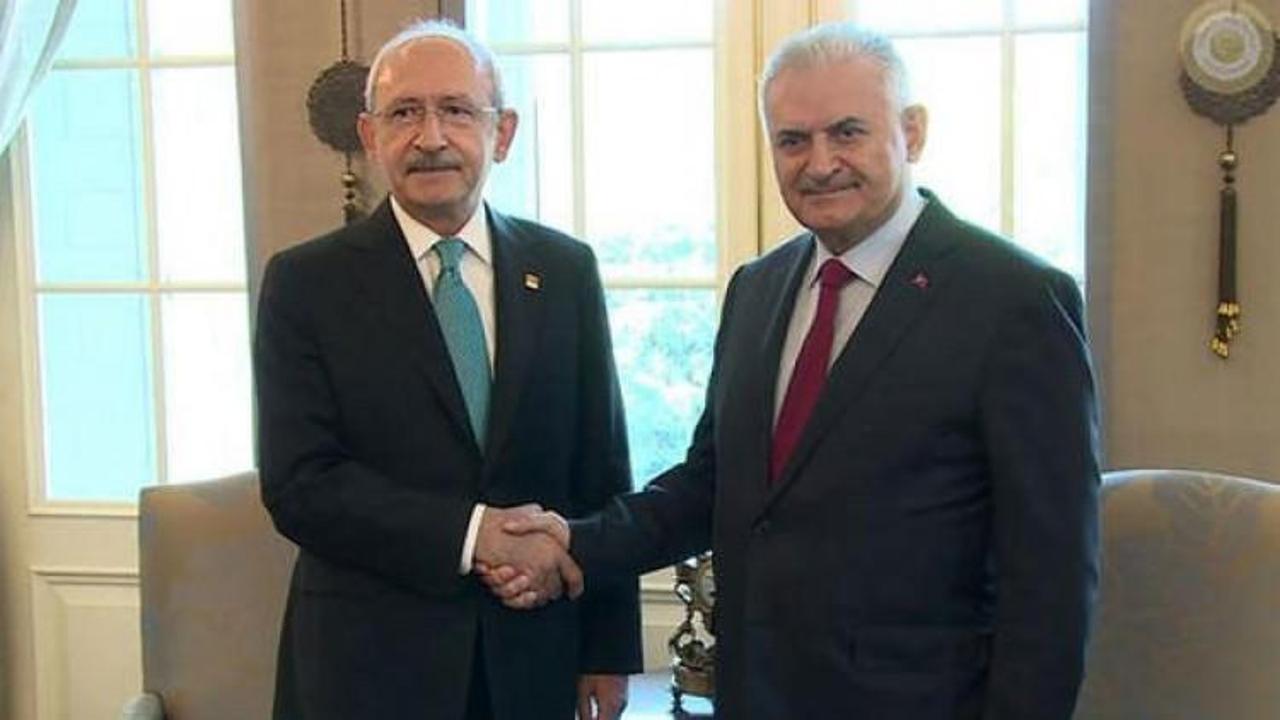 Başbakan Yıldırım Kılıçdaroğlu'na bilgi verdi