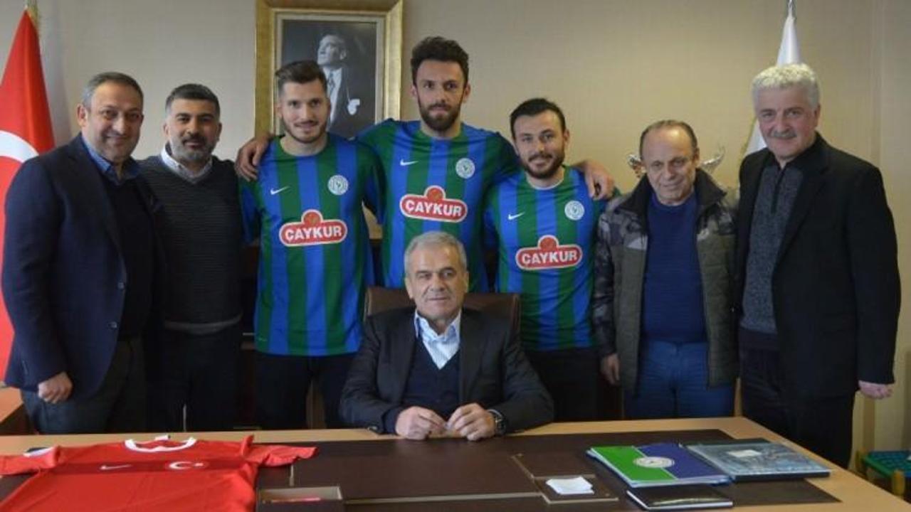 Çaykur Rizespor'da imza şov!