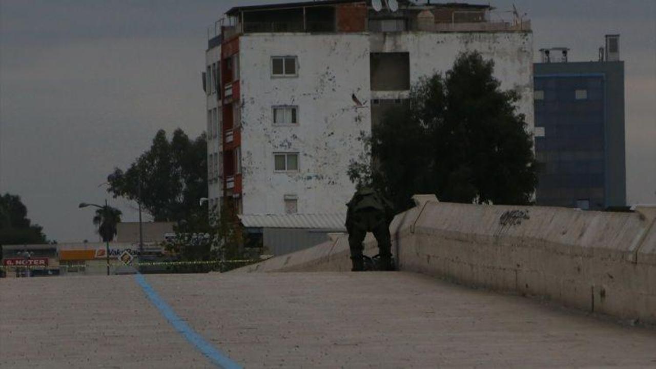 Adana'da şüpheli çanta