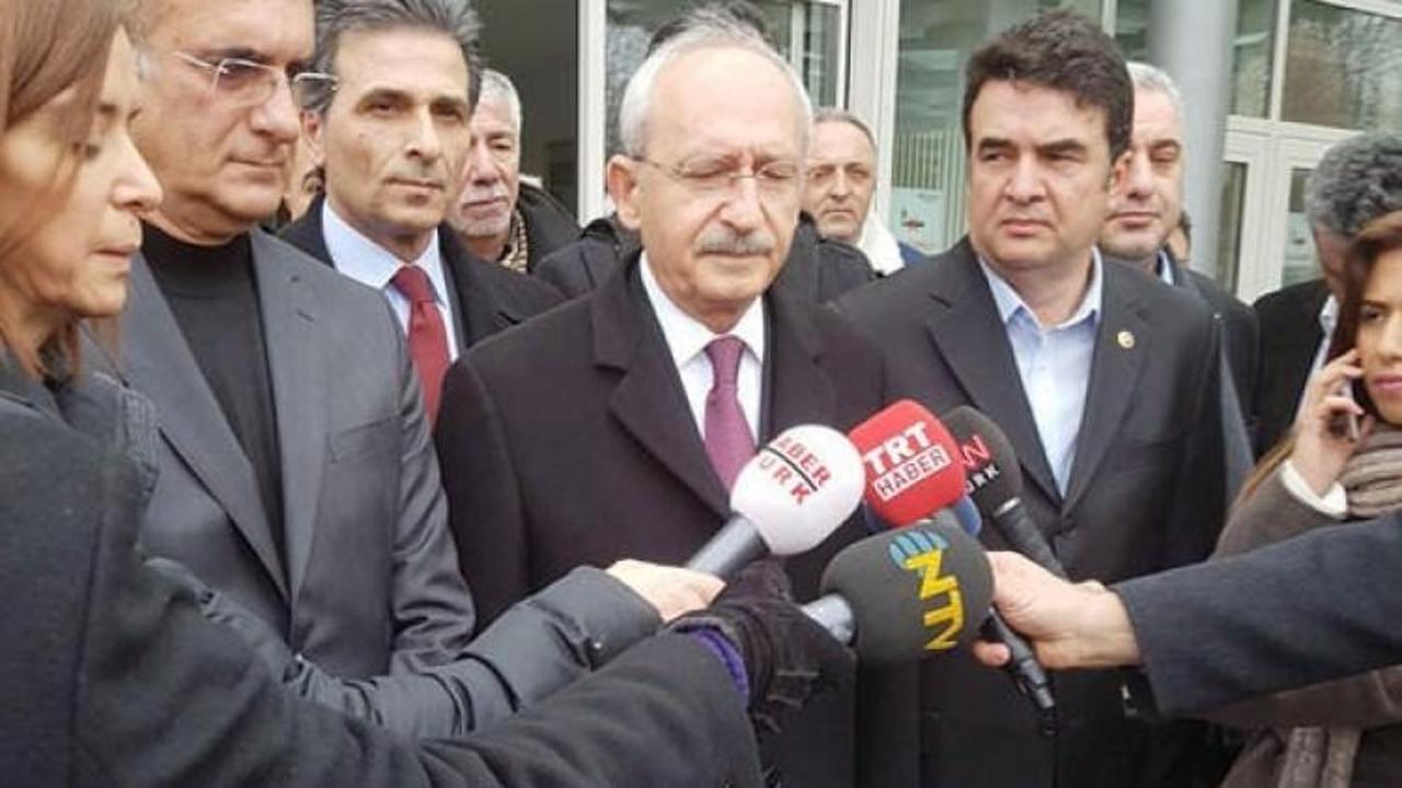 Doktorlar Kılıçdaroğlu'nu Baykal ile görüştürmedi
