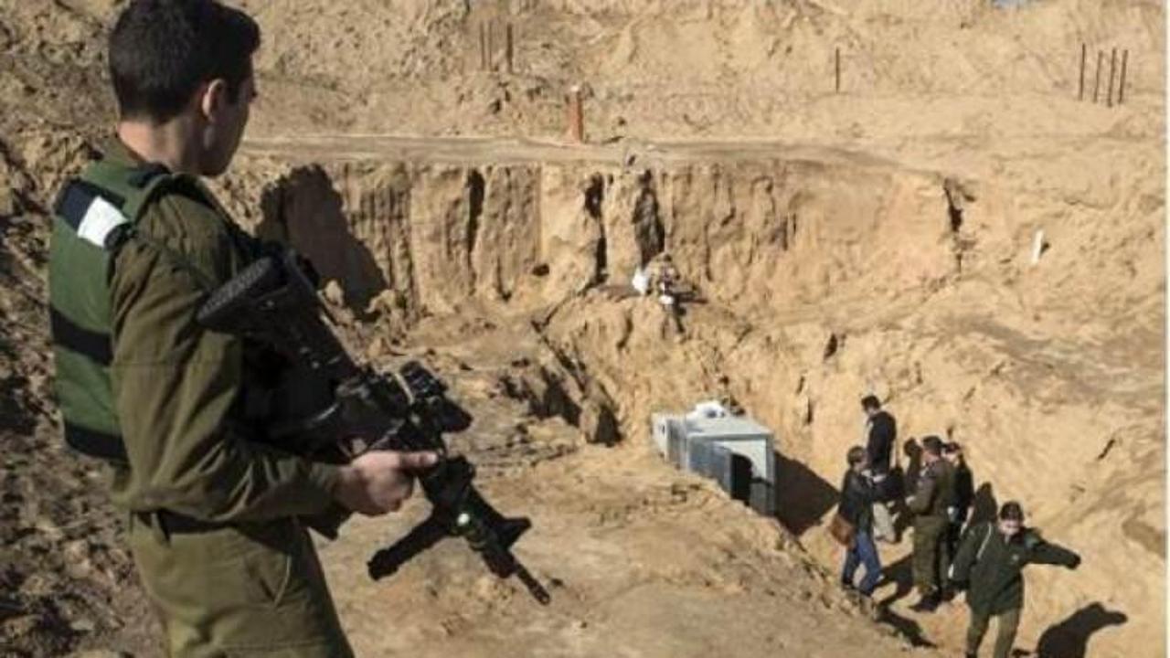 İsrail'den yeraltına güvenlik duvarı