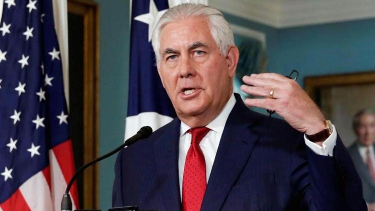 Tillerson, yaptırımlar için Pyongyang'ı suçladı