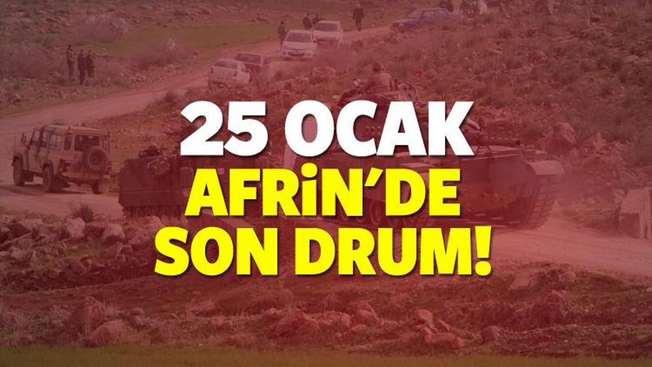 25 Ocak 2017 - Afrin’de ‘Zeytin Dalı’ operasyonunda son durum ne?
