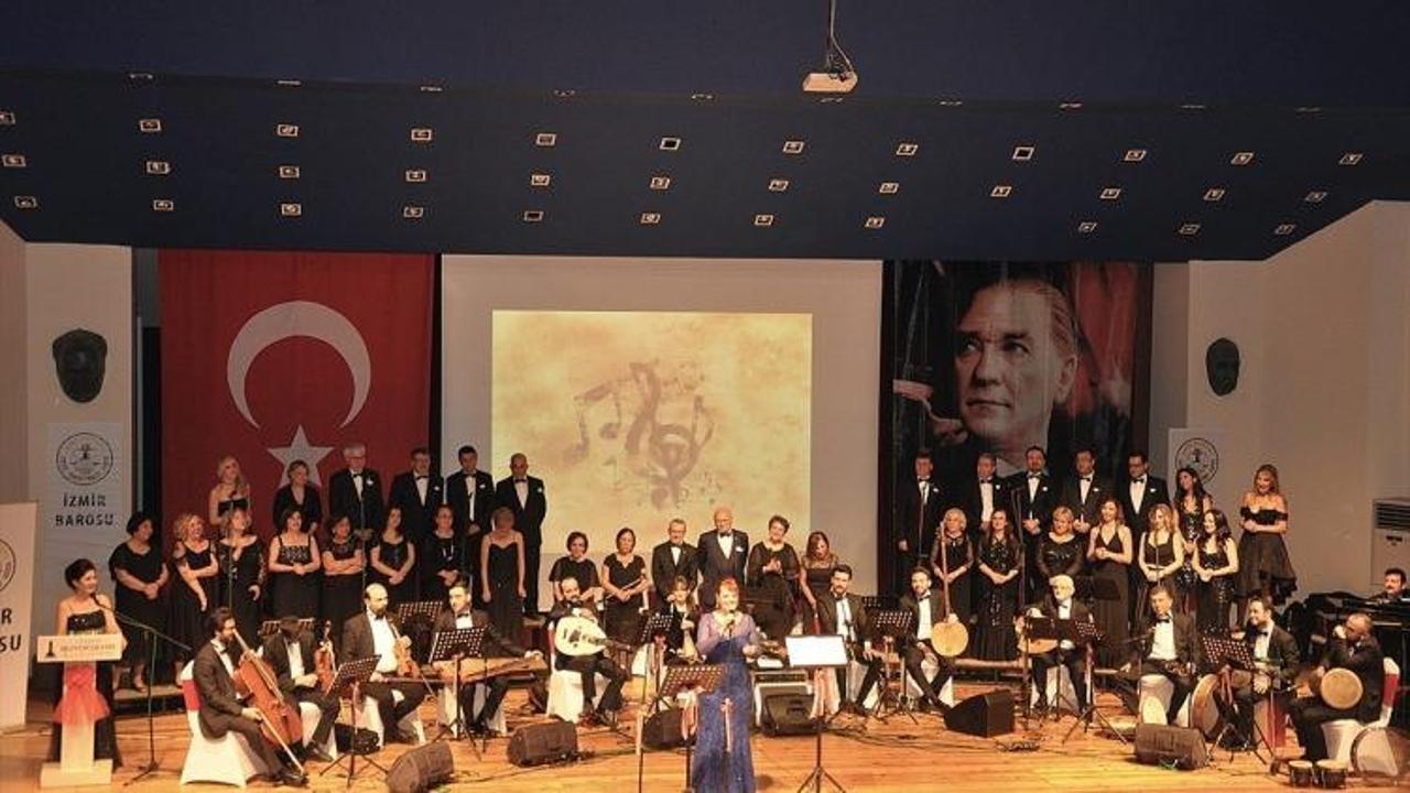 İzmir Barosundan Türk müziği konseri