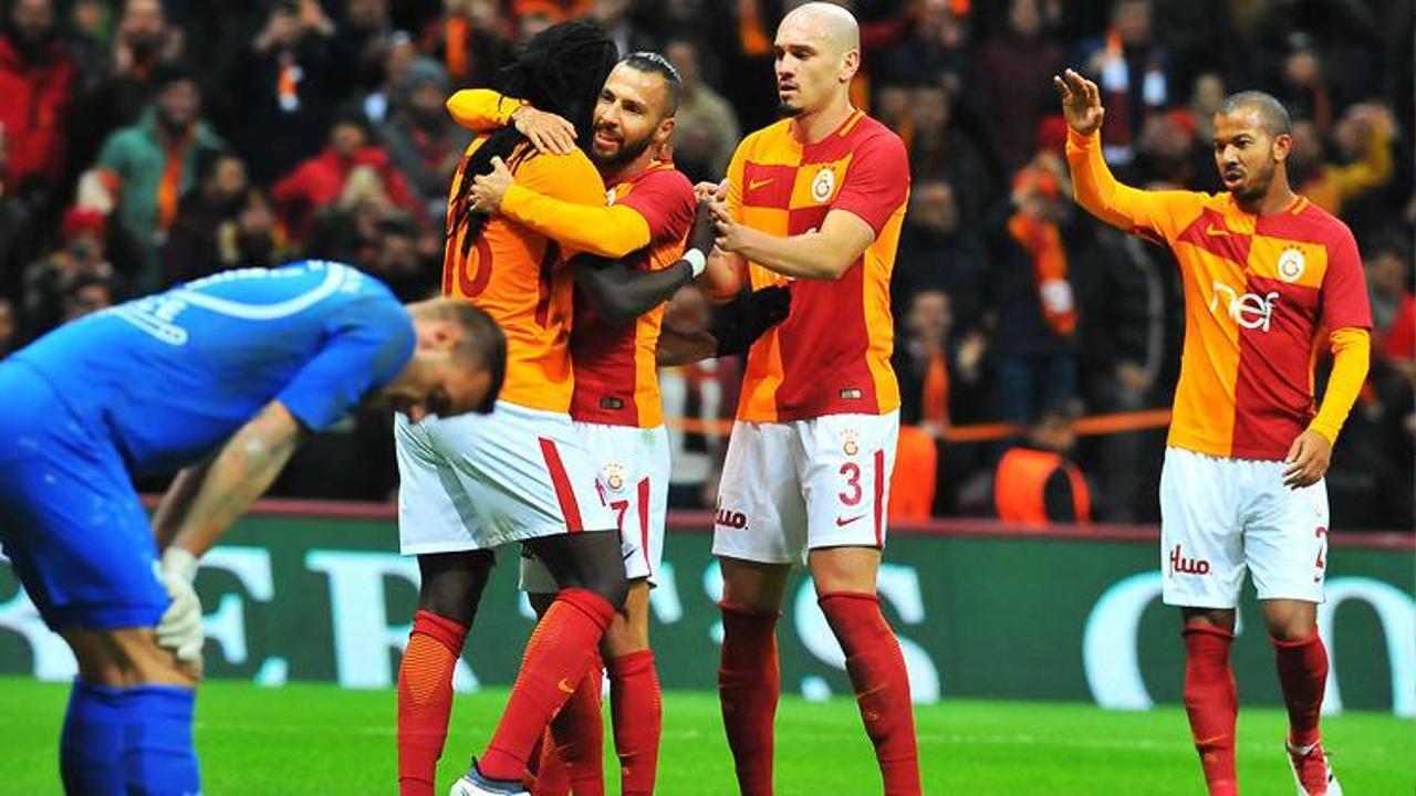 Galatasaray evinde gümbür gümbür!