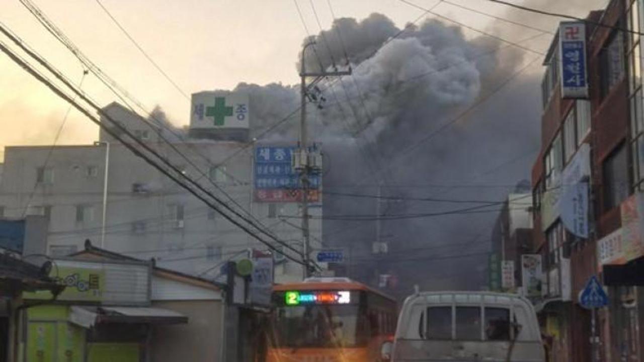 Güney Kore'de yangın! Çok sayıda ölü ve yaralı var