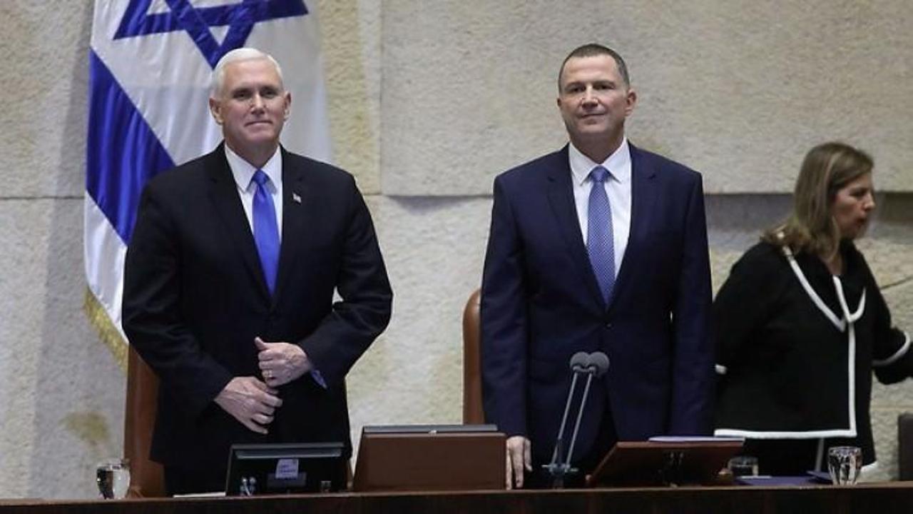 İsrail, Pence'den yerleşkeler için yardım istedi