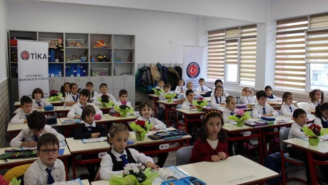 TİKA’dan Romanya’da 23 Okula 23 Türkçe Sınıfı