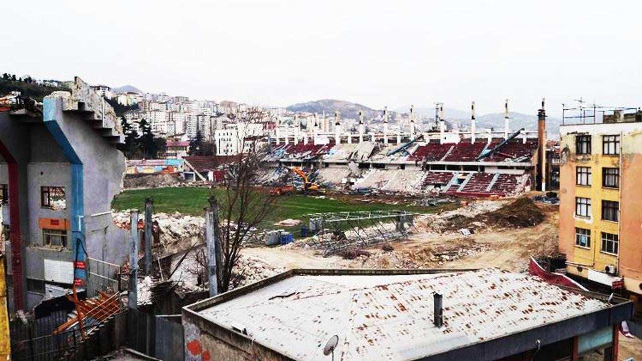 Türk futbolunun tarihi stadı bu halde!