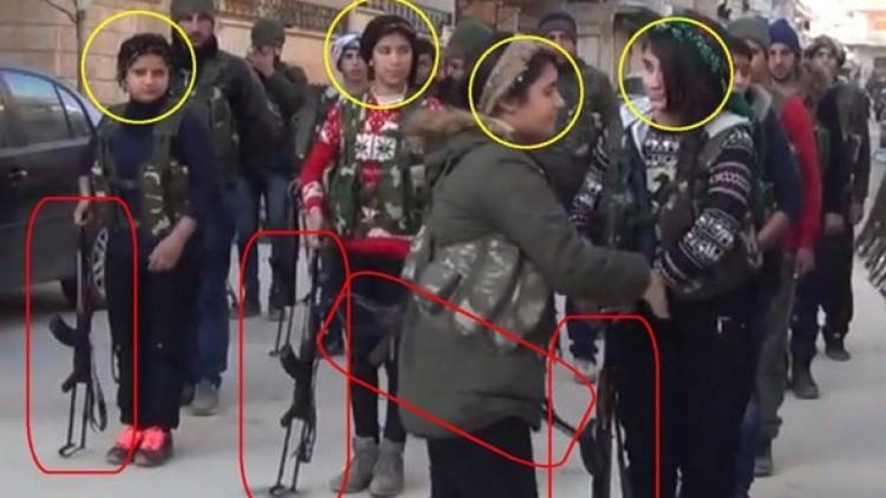 Ağır darbe yiyen YPG, çocukları cepheye sürdü! 