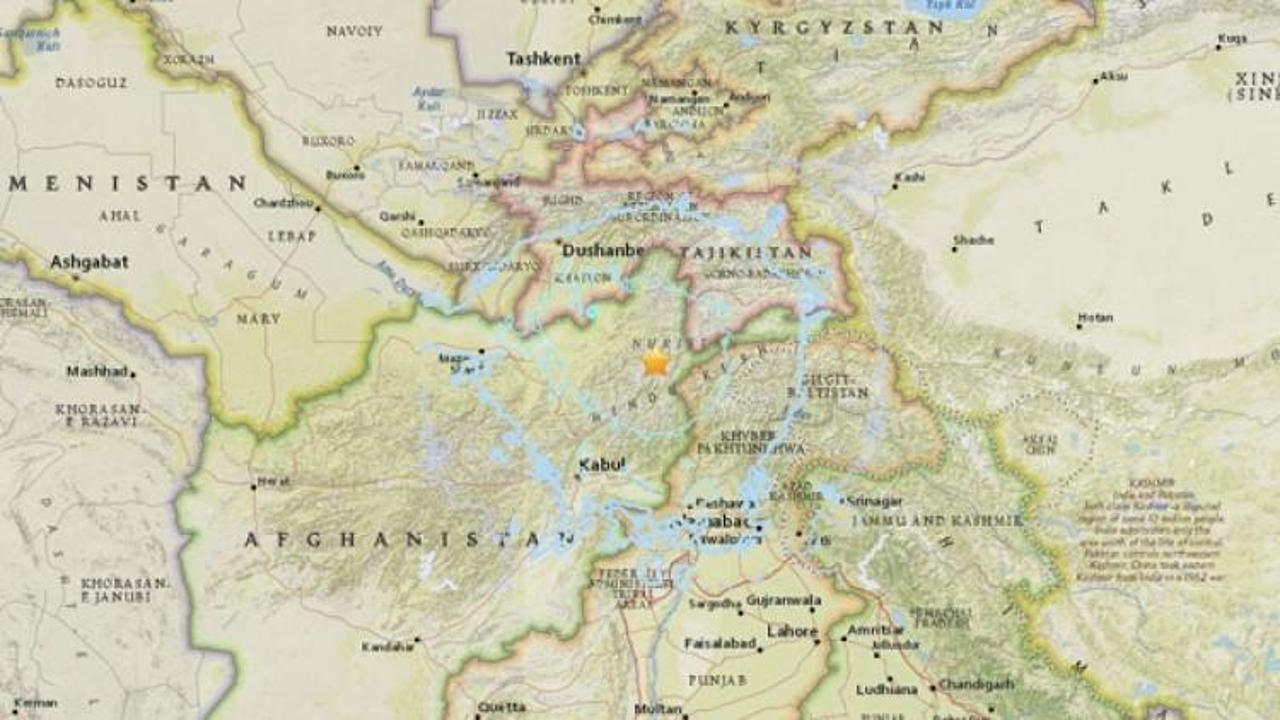 Afganistan'da 6.2 şiddetinde deprem!