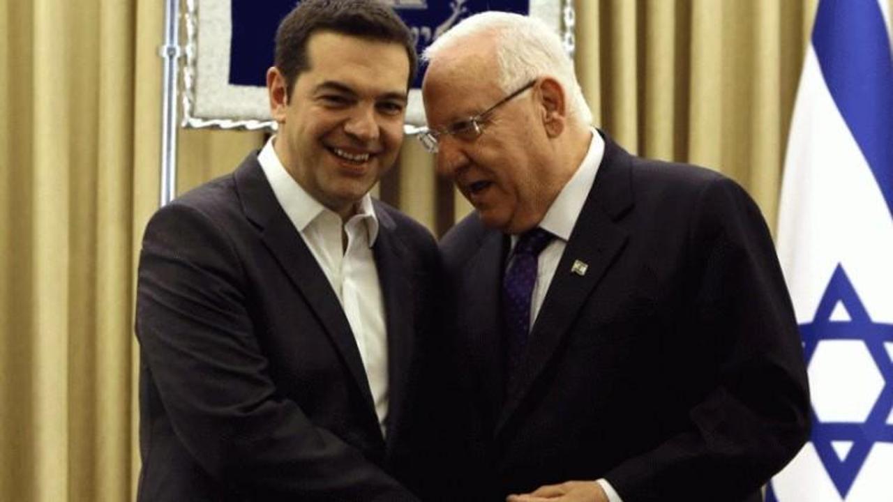 İsrail Cumhurbaşkanı Yunanistan'a gitti