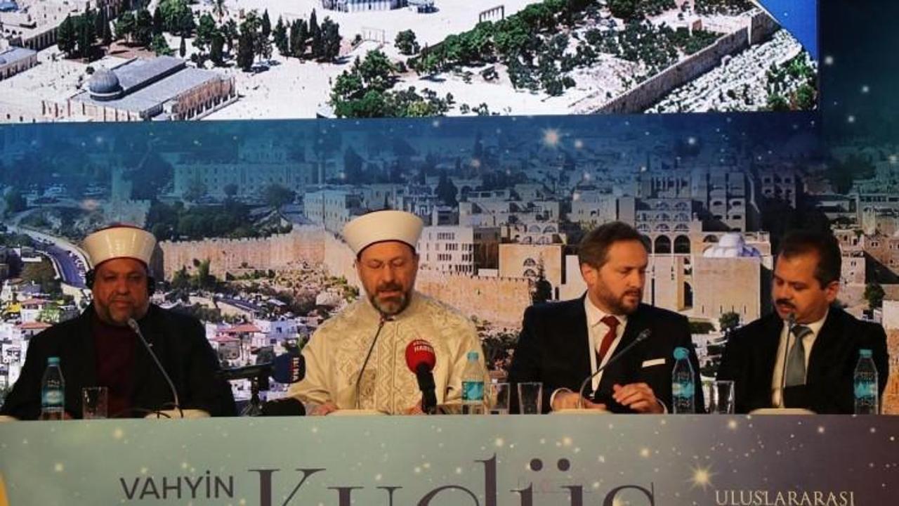 'Müslümanlar Kudüs'ü devamlı ziyaret etmeli'