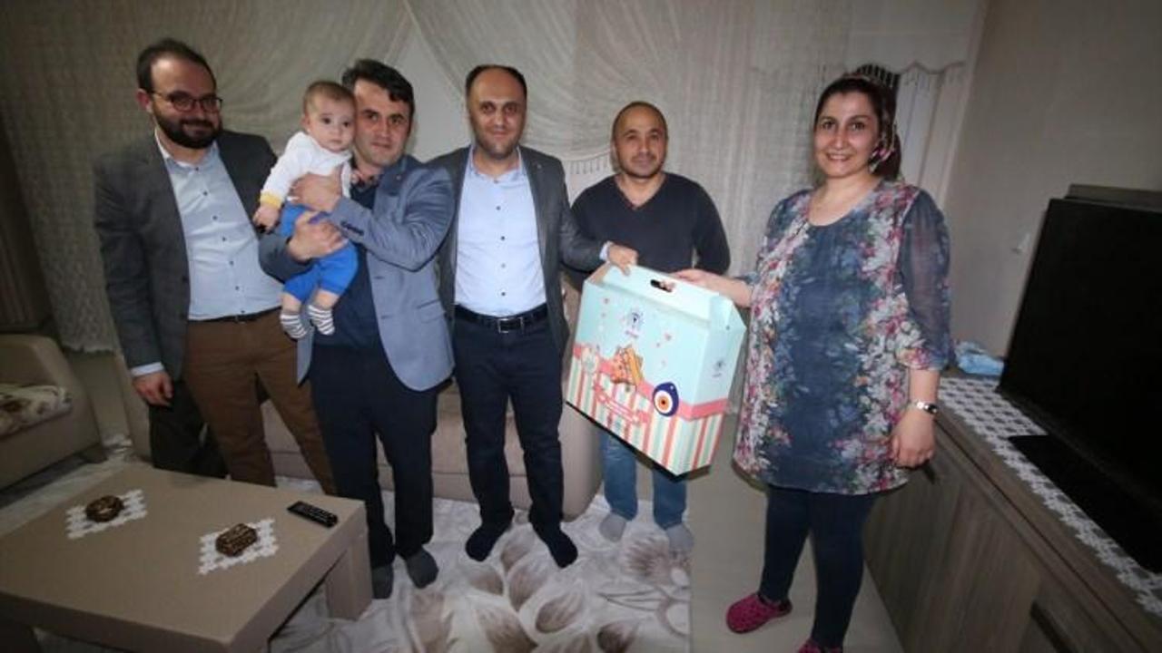 Belediye Başkanı Özaltun'dan ev ziyaretleri