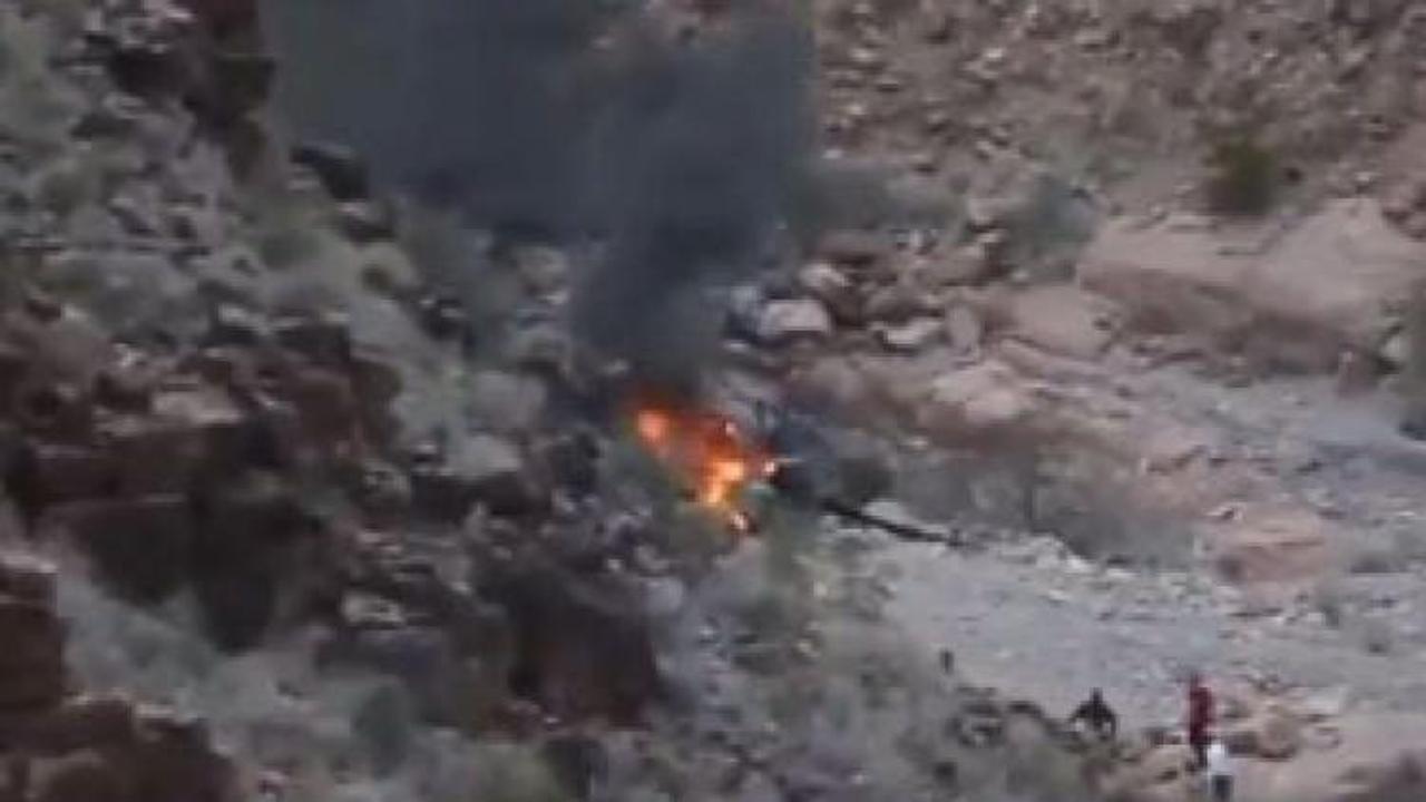 Büyük Kanyon'da helikopter düştü: 3 ölü, 4 yaralı