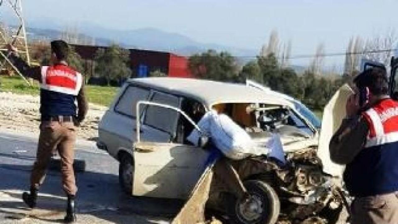 Muğla'da zincirleme kaza: 1 ölü, 2 yaralı