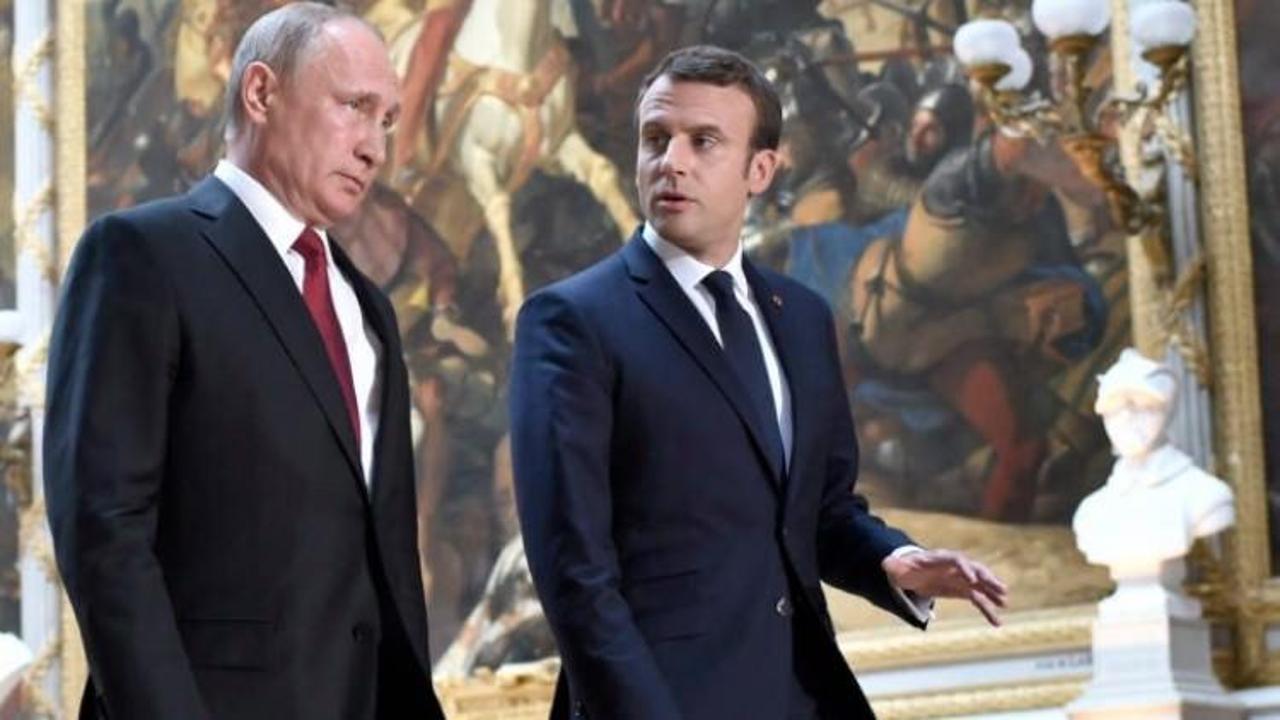 Putin ve Macron Suriye hakkında görüştü