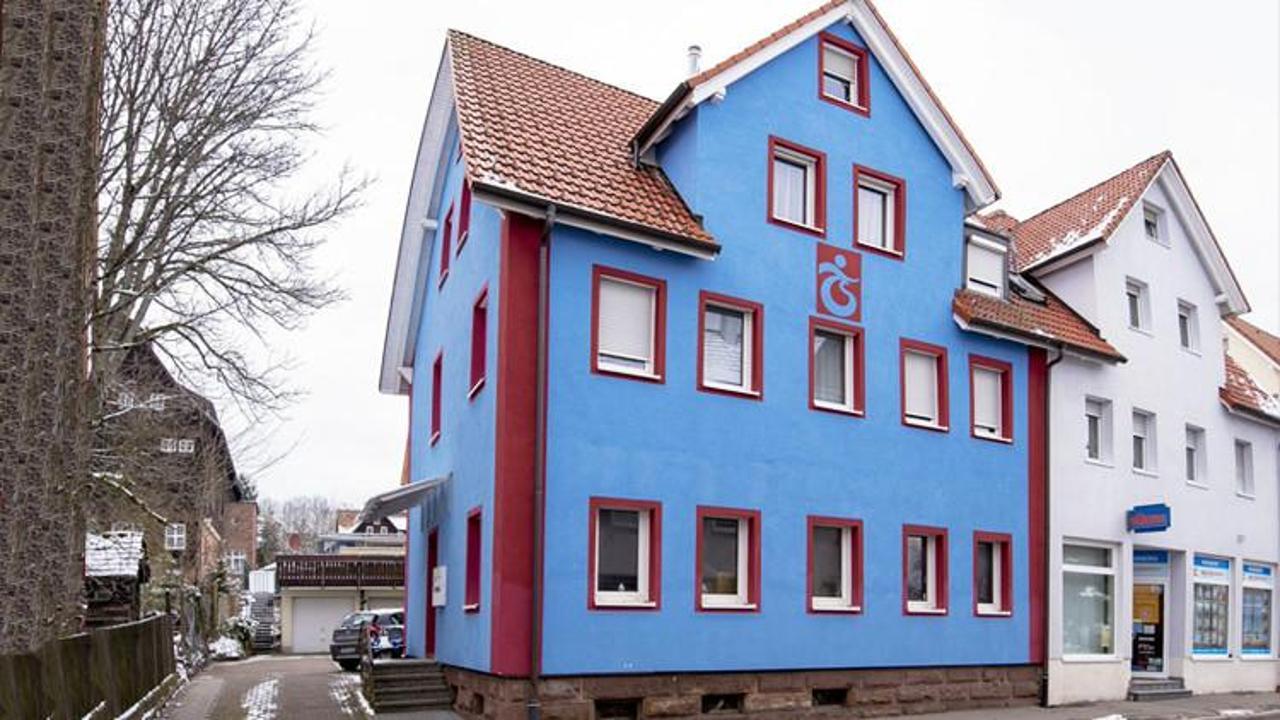 Almanya'da bordo-mavi bir ev! Trabzonspor aşkı...