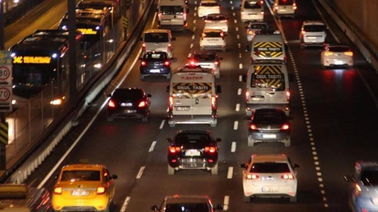 Yarıyıl tatili bitti, trafik yoğunluğu arttı