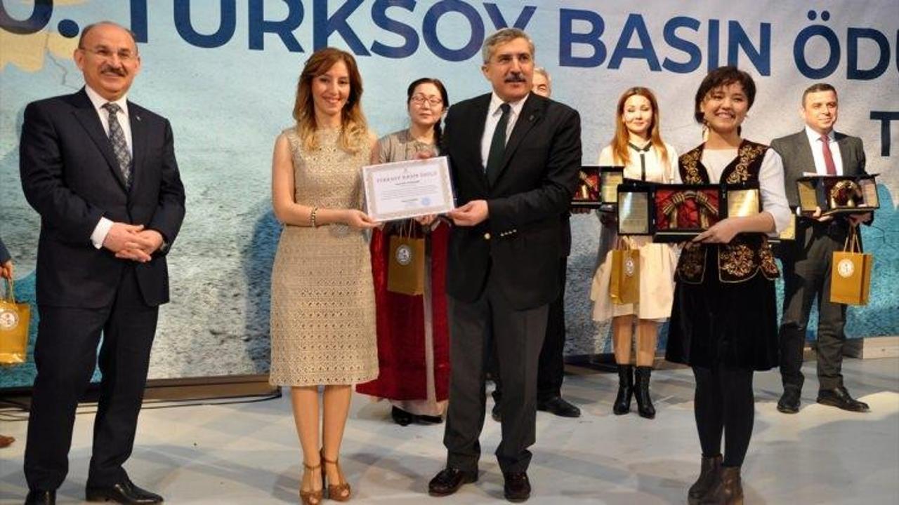 "TÜRKSOY Basın Ödülü" töreni