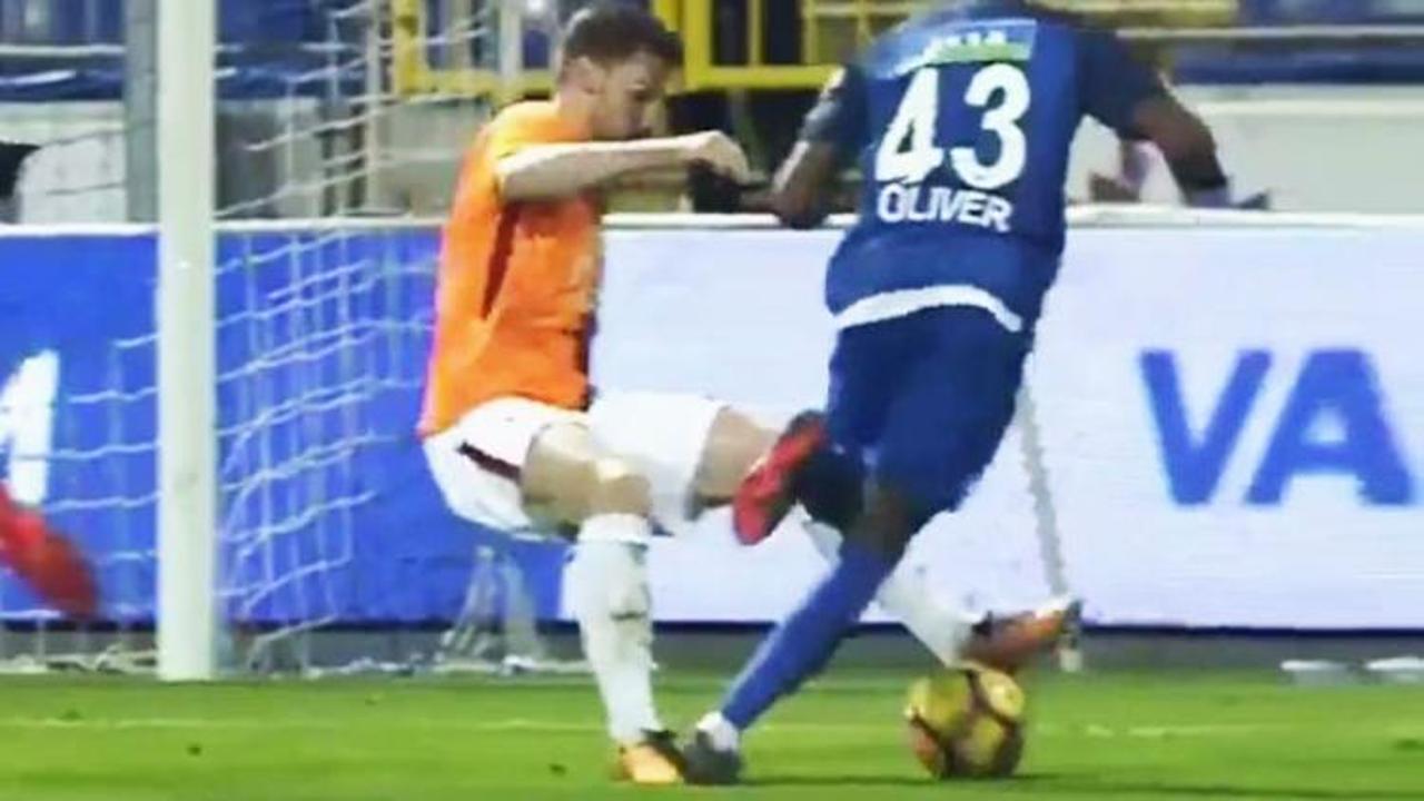 Galatasaray'da penaltı isyanı!