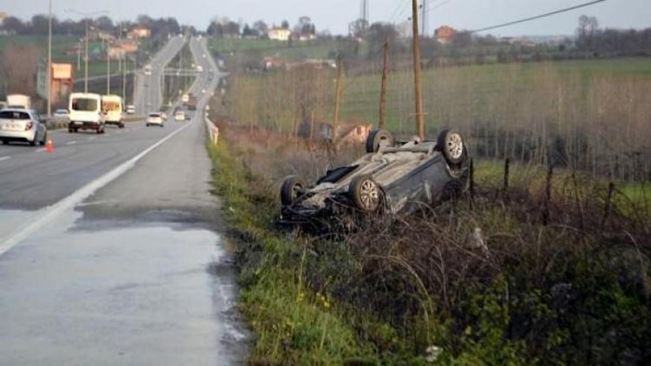 Samsun'da kaza: 3 yaralı