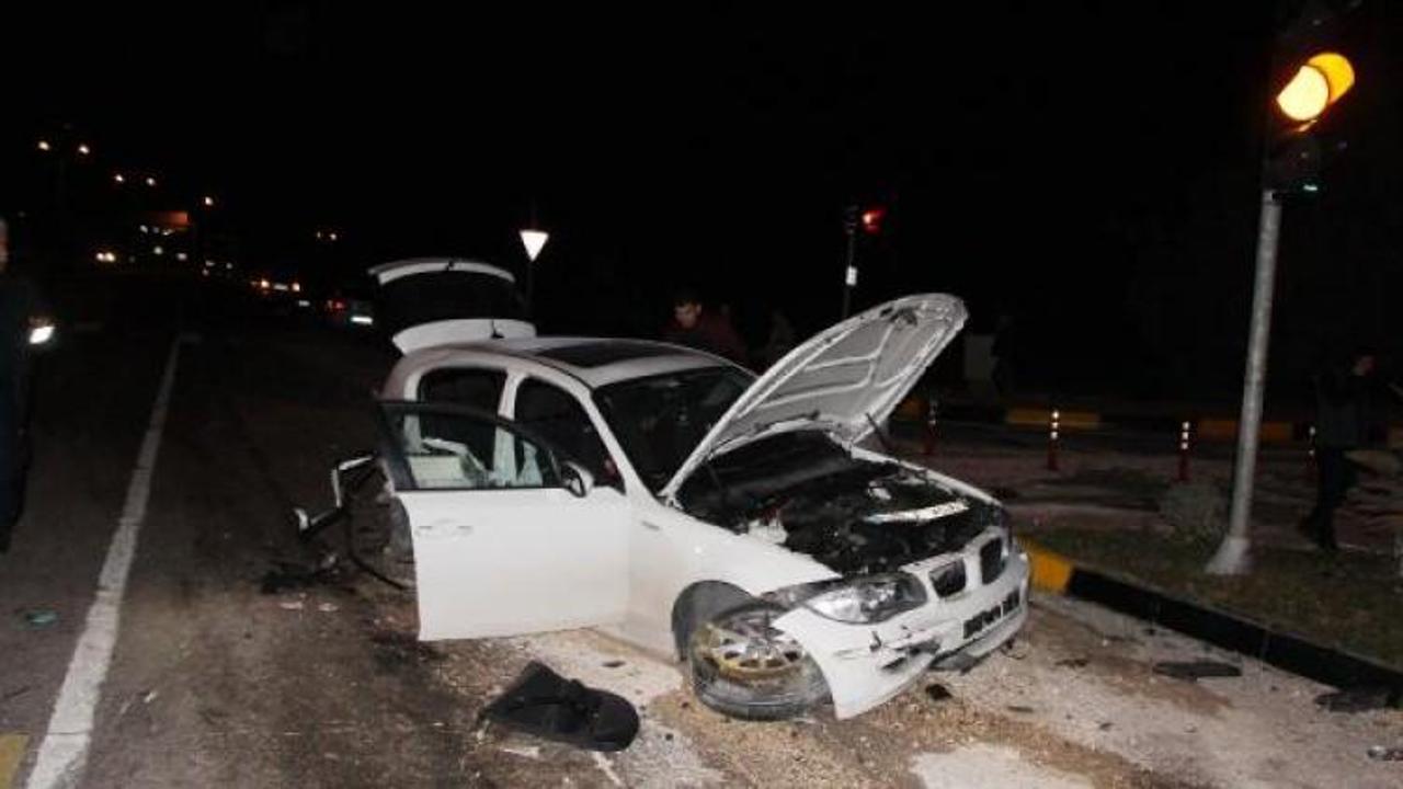 Gaziantep'te trafik kazası: 3 yaralı
