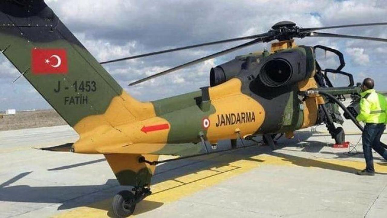 Jandarma ilk T129 ATAK helikopterini teslim aldı