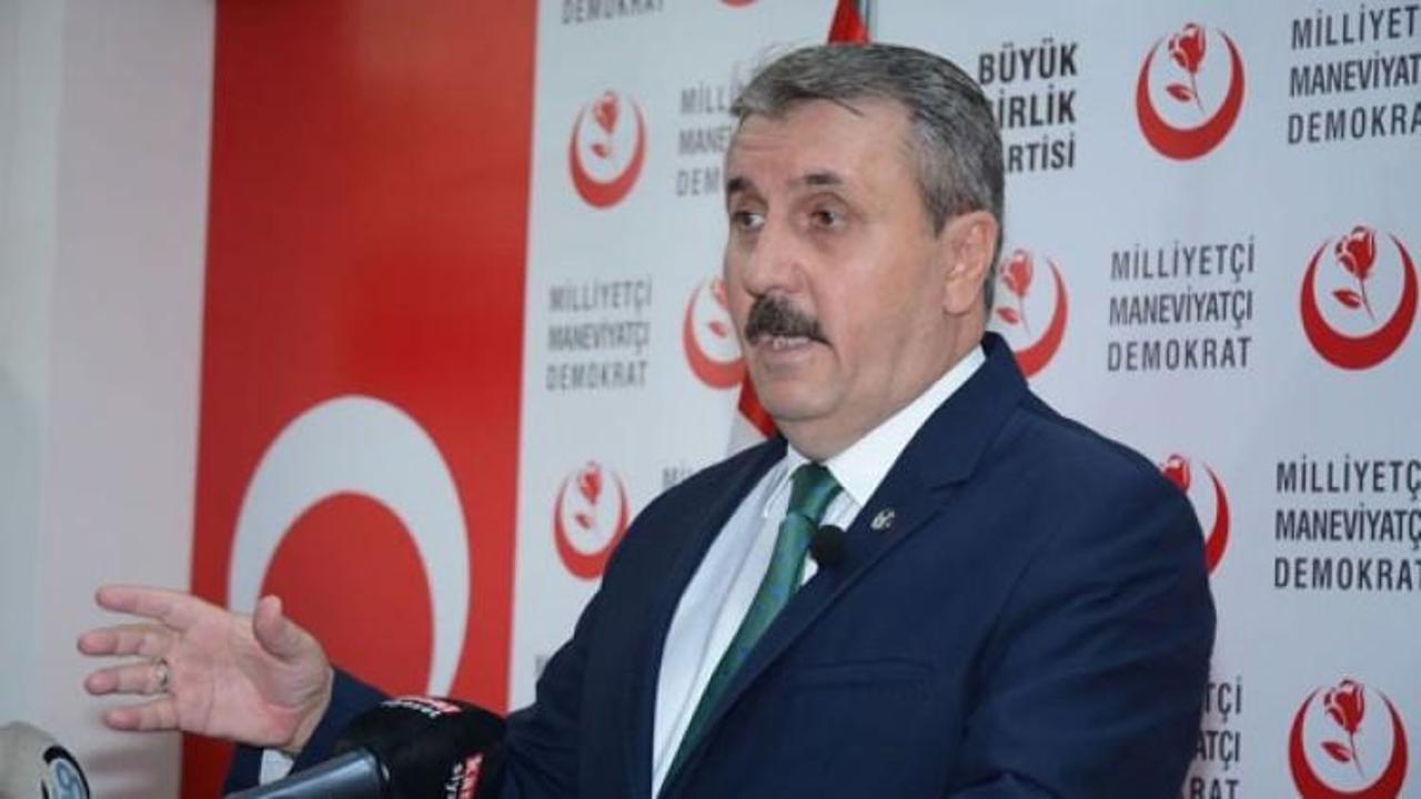 Mustafa Destici'den ittifak açıklaması