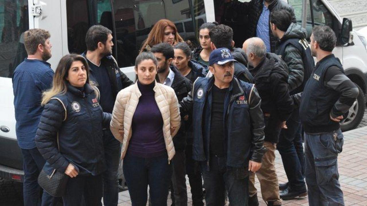 6 HDP’li yönetici tutuklandı 